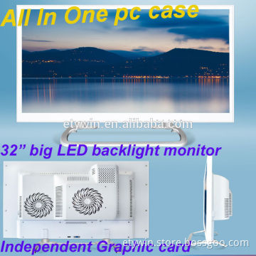 gaming all-in-one pc cheap computer with built-in all in one pc 32" LED backlight monitor wholesale gaming pc